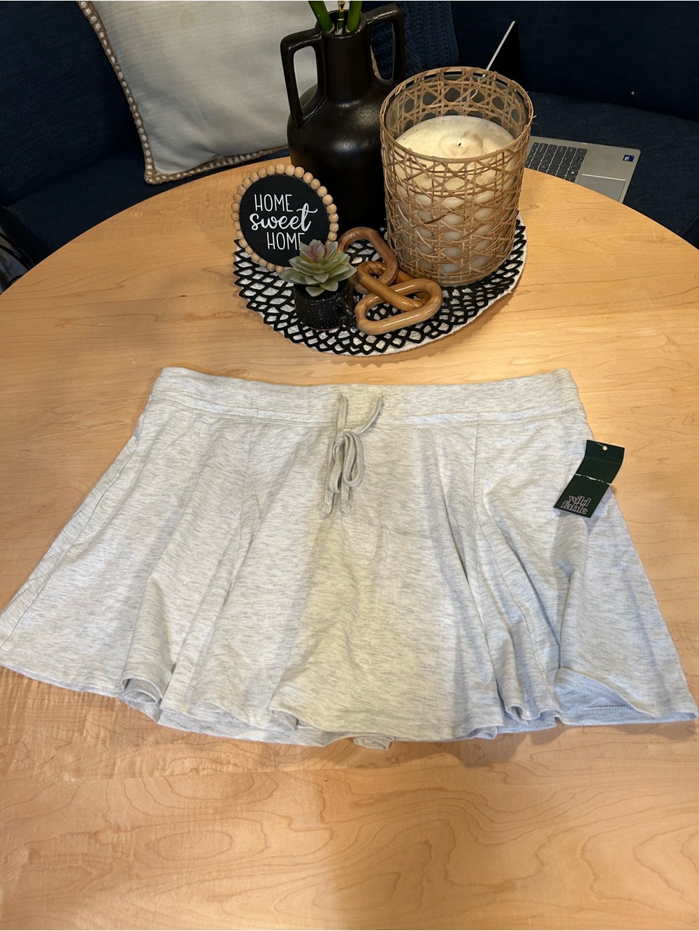 Wild Fable Heathered Gray skort XL